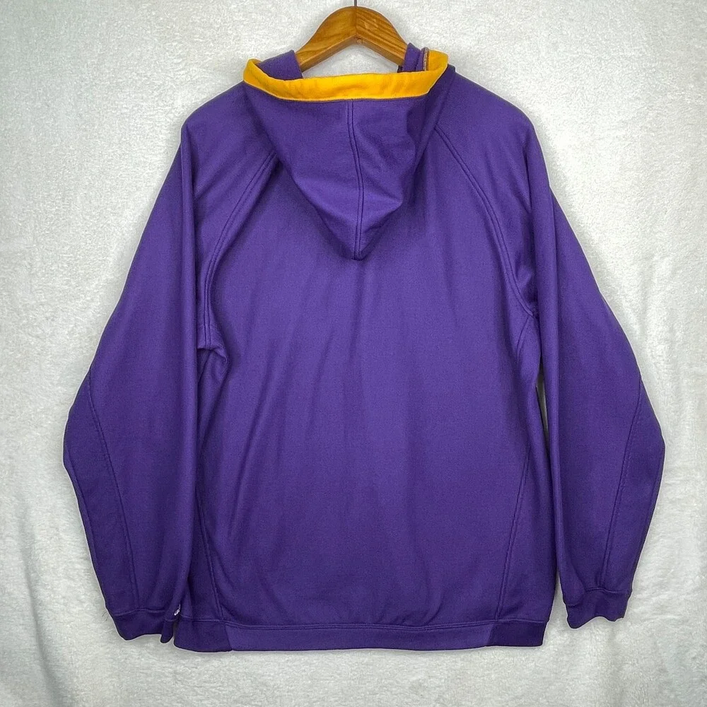 Los Angeles Lakers NBA Adidas Full Zip Up Hoodie/Jacket Mens Medium